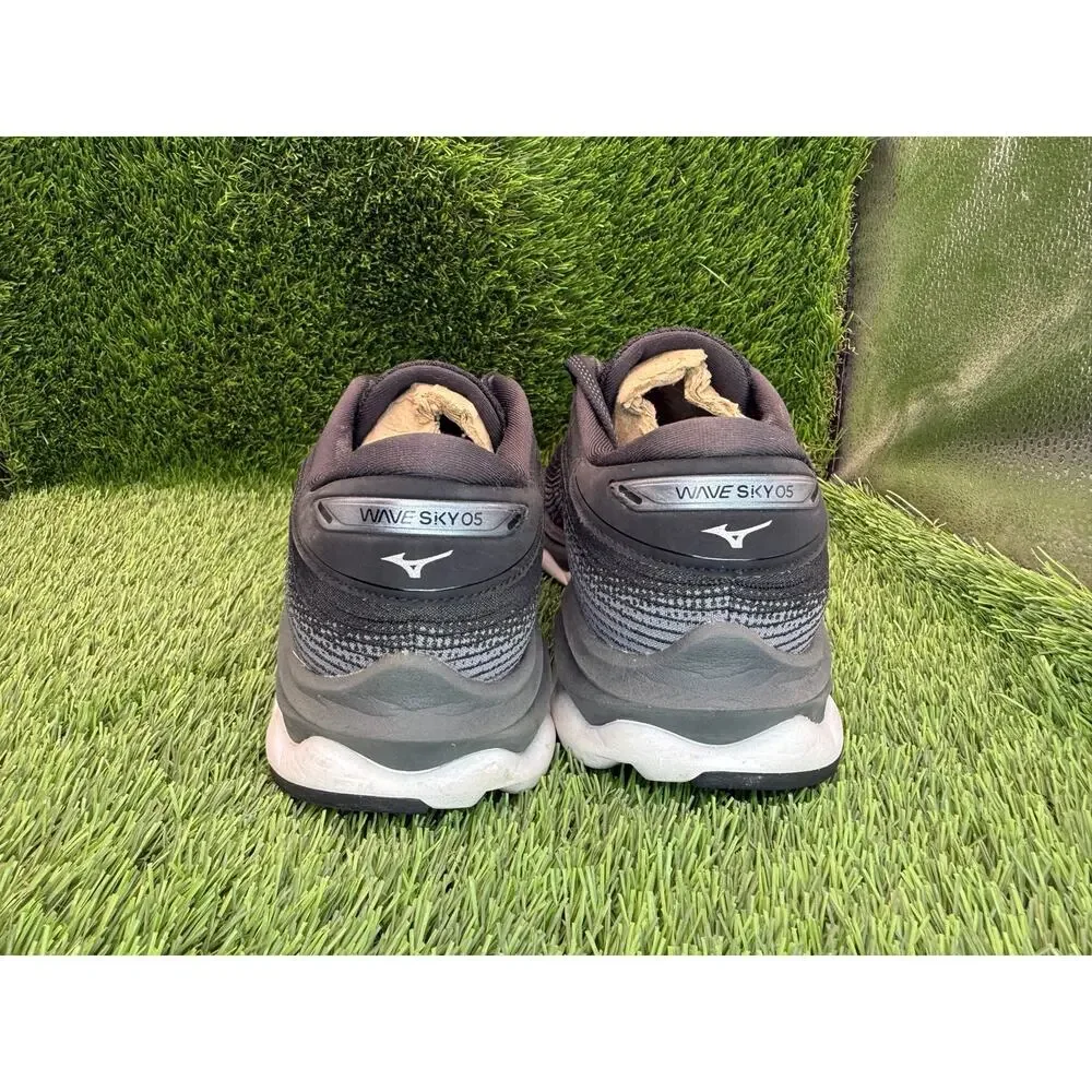Mizuno Wave Sky 5 J1GD211252 Athletic Sneaker Women's 8D Black Mesh Gym Running